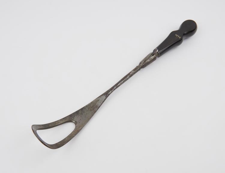 Vectis, steel and ebony, detachable blade, European, 1750-1850