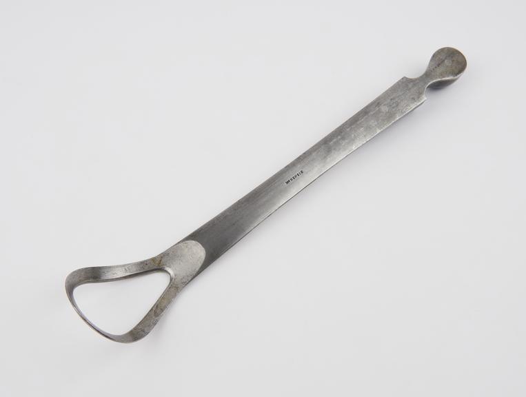 Vectis, Lever, steel and ebony, by McKenzie of Edinburgh