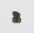 Green jade tiki, with eyes filled with sealing wax, Maori