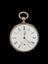 Swiss cylinder escapement pocket watch with subsidiary seconds