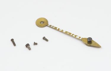 Hand and screws from marine chronometer