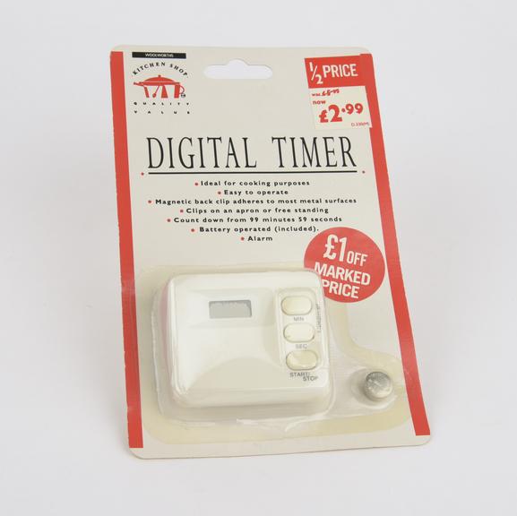 Electronic digital countdown timer