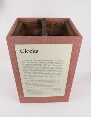 Base from Model of Dover Castle Striking Turret Clock