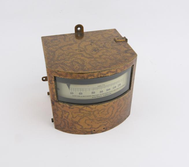 Electrostatic voltmeter, Ayrton and Mather's patent, no