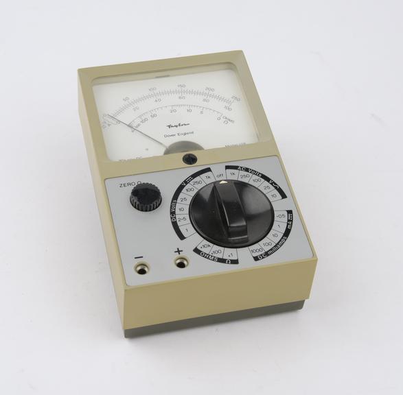 Analogue multimeter by Taylor, Dover, England, model 128