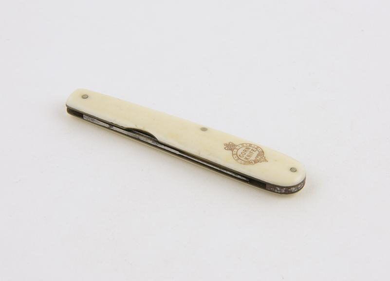 Bone handled corn razor by Lockwood Brothers