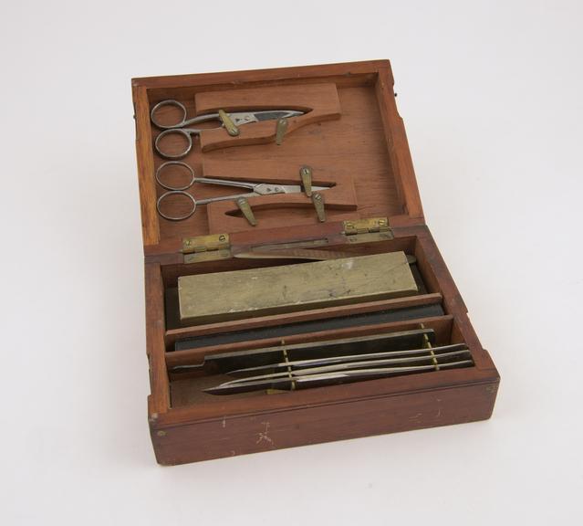 Case of army chiropodial instruments c. 1940