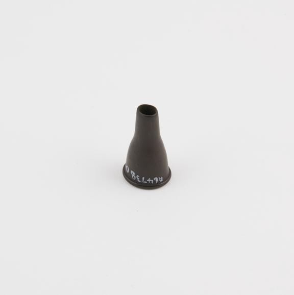 Speculum, aural, gruber, vulcanite, probably English