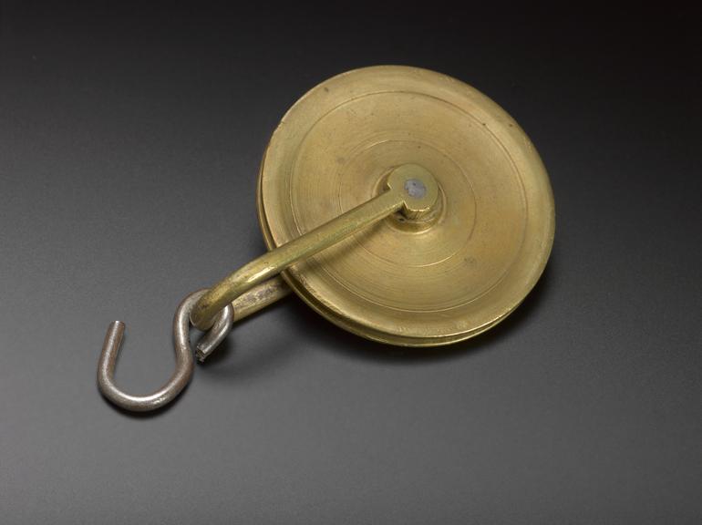 Pulley from long-case clock by Fromanteel