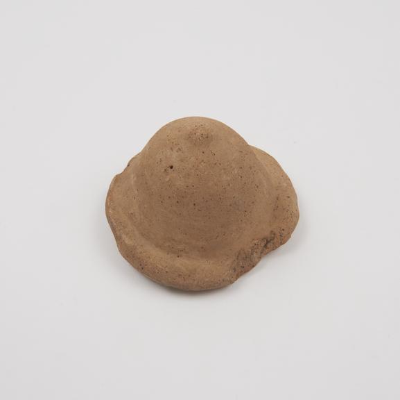 Votive breast, terracotta, Roman, 200BC-100