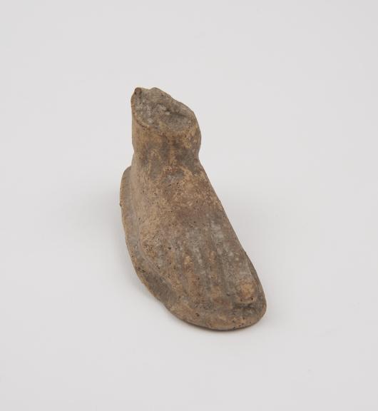 Roman votive terracotta foot.