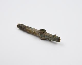 Part of bronze tap, probably Roman, 1AD-300AD