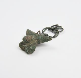 Solid bronze pendant
