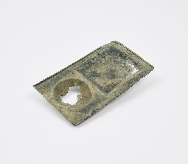 Bronze palette for cosmetics(?)