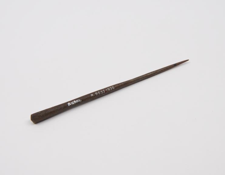 Bone hair pin, Roman, 50BC-500AD