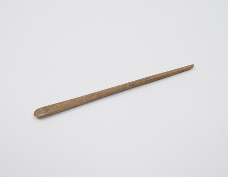 Spatula, bone, Roman(?), 199BC-500AD