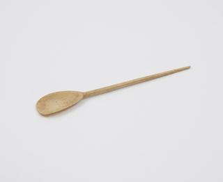 Spoon, ivory, Roman, found in London