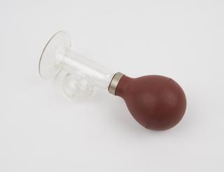Glass breast pump