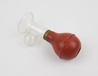 Glass breast pump