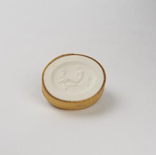 Plaster impression of a seal