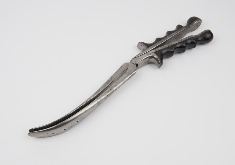 Forceps, craniotomy, by Young of Edinburgh, Scotland