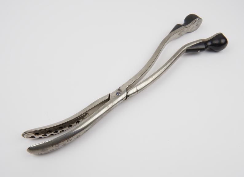 Forceps, craniotomy by Down and Son, probably late 19th century