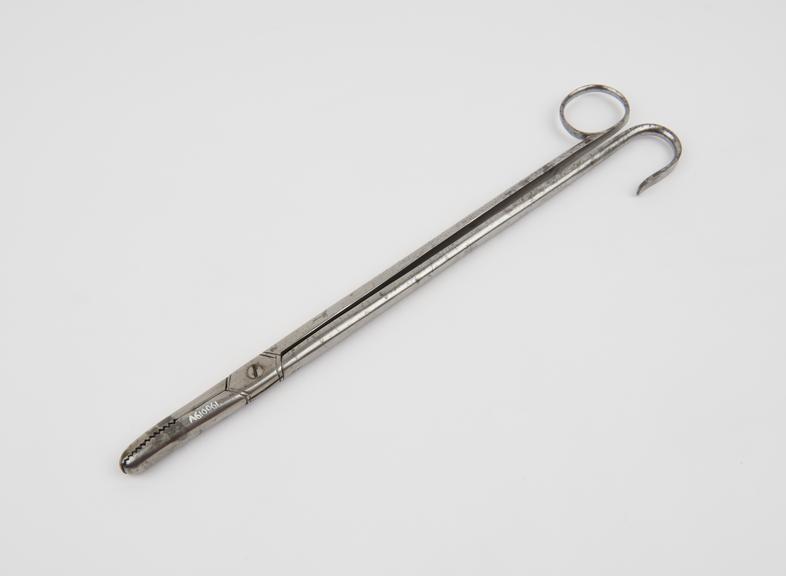 Forceps, craniotomy, 19th century, steel