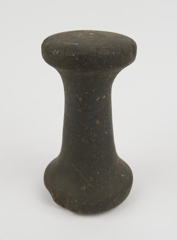 Large double-ended stone pounder, North American, 1-1900