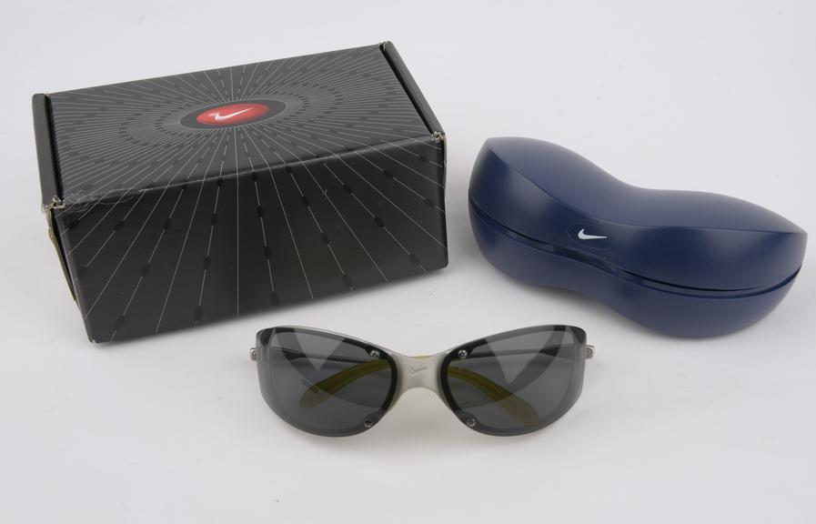 Pair of Nike V12 sports sunglasses