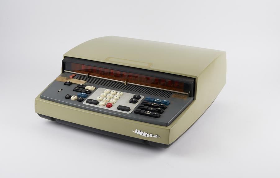 IME 86-S electronic calculator, serial number 51405753