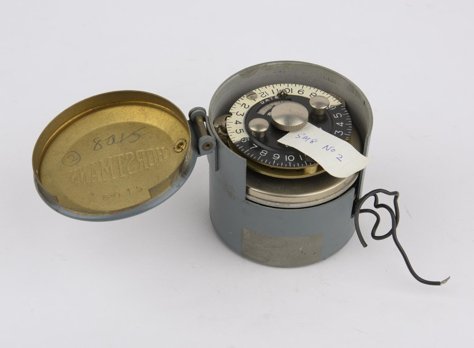 Synchronous motor driven timer of a type used for controlling street ...