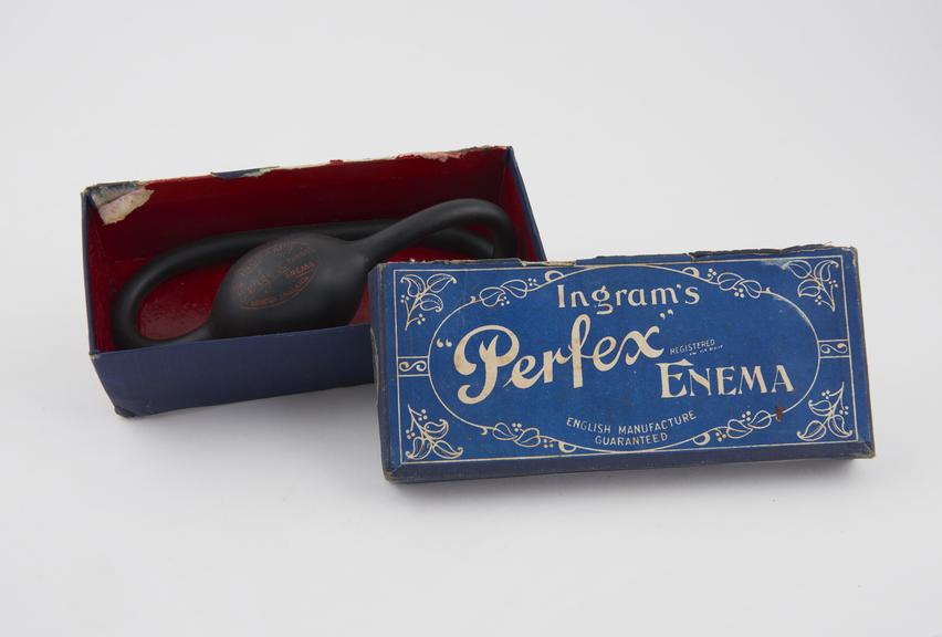 Ingram's Perfex' enema, in original box'