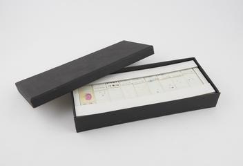 Box of microscope slides with rodent anatomical specimens