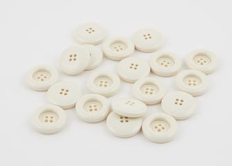 Casein plastic buttons