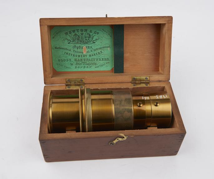 Magic Lantern Kaleidoscope by Newton & Son, 3 Fleet St, London