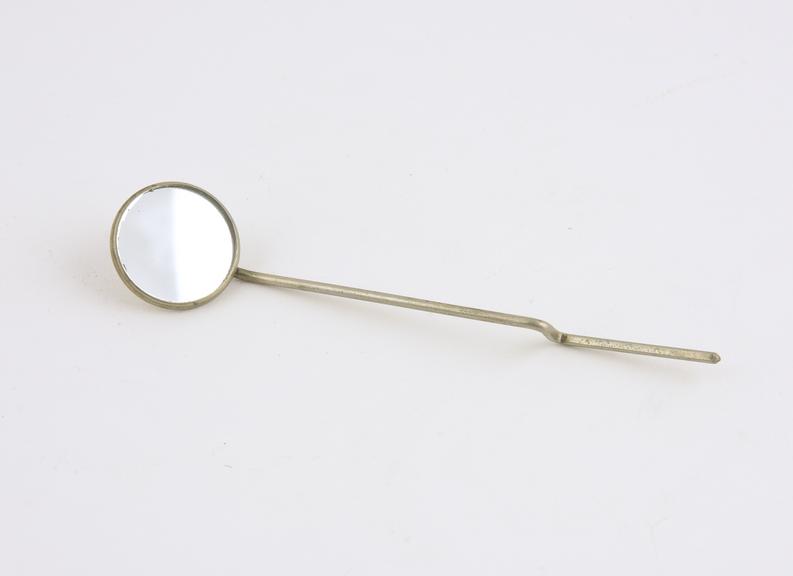 Mirror for examining larynx, English(?), 1891-1930