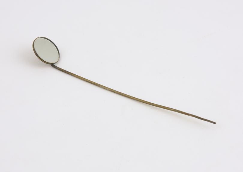 Laryngeal mirror, owned by Sir Thomas Lauder Brunton