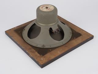 Goodmans loudspeaker unit (Axiom 150 Mk II) on baffle