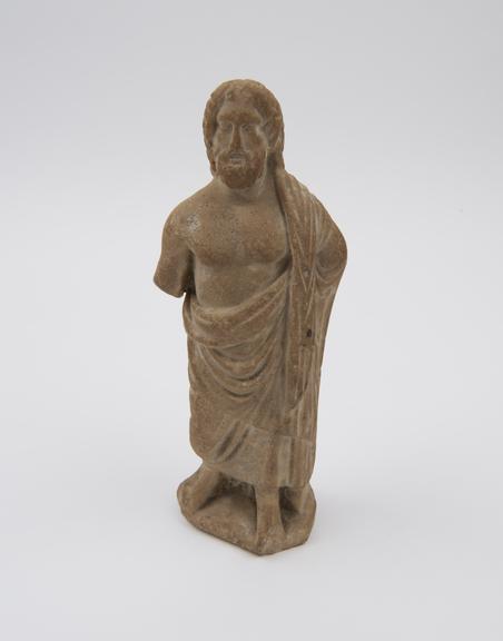 Small marble figure of Aesculapius (figure - representation)