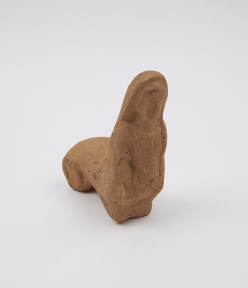 Figure, terracotta, of woman in labour