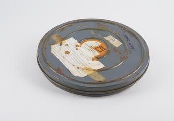 Film canister: Entitled ' Electronic Computers in Commerce'