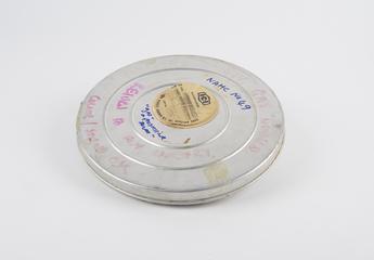 Film canister: Entitled ' Gas - A Progressive Source '