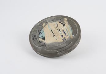 Film canister: Entitled  Science Museum Master -  ' Jaquard Loom '