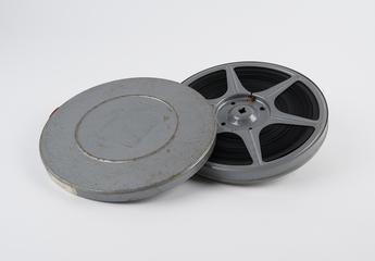 Film in canister entitled:  ' Changing Months to Minutes'