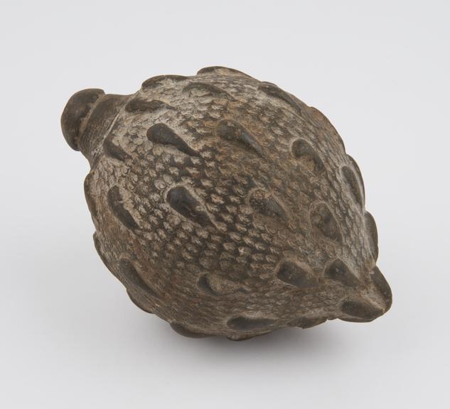 Palestinian sacred fir cone in stone, Palestinian, 1701-1930