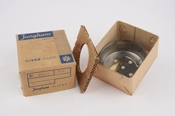 Associated parts of Junghans alarm clock