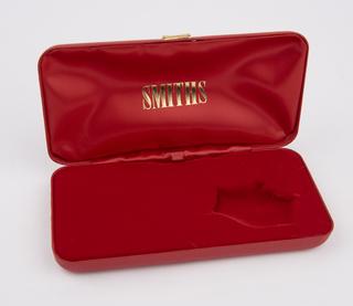 Presentation box for Smith's "Everest" automatic wrist-watch