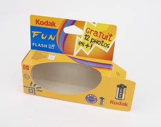 Packaging for Kodak 'Fun Flash' disposable 35mm camera