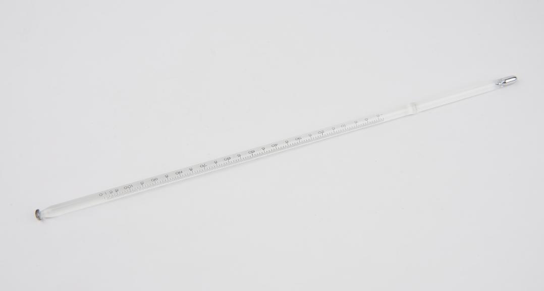 Mercury immersion thermometer