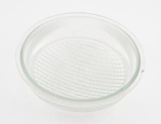 Sample of hand-pressed glass